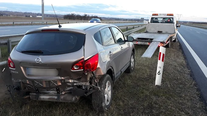 Pomoc drogowa na drodze szybkiego ruchu